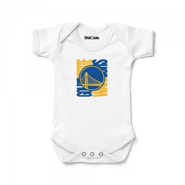 Newborn & Малышам Golden State Warriors Chad & Jake White Dual Bodysuit