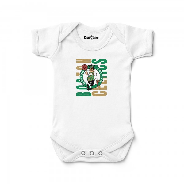 Newborn & Малышам Boston Celtics Chad & Jake White Dual Bodysuit