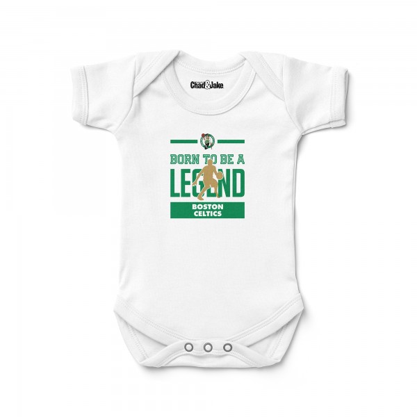 Newborn & Малышам Boston Celtics Chad & Jake White Legend Bodysuit