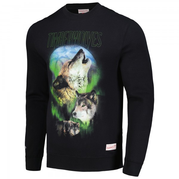 Кофта Minnesota Timberwolves Mitchell & Ness Moon - Black