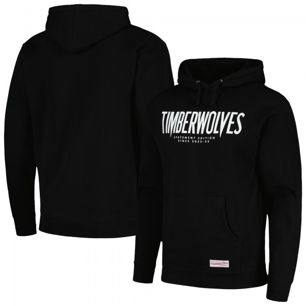 Толстовка Minnesota Timberwolves Mitchell & Ness Statement – Black
