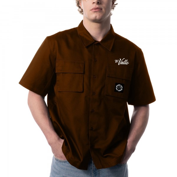 Рубашка с коротким рукавом Phoenix Suns The Wild Collective Unisex 2023/24 City Edition El Valle Crewneck Mechanic - Brown