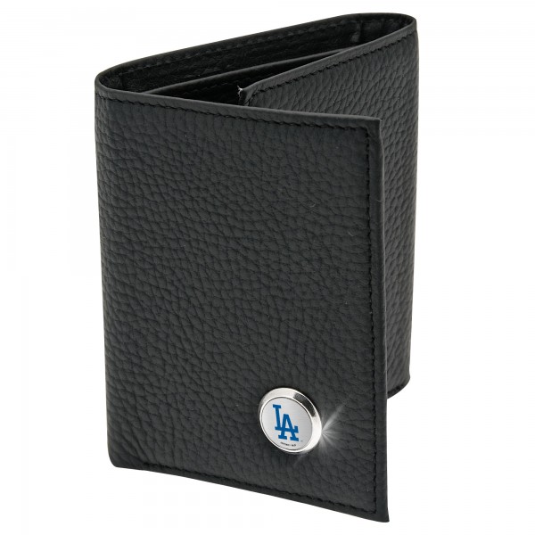 Los Angeles Dodgers Black Leather Wallet