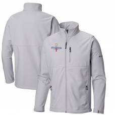 Кофта на молнии Texas Rangers Columbia 2023 World Series Champions Ascender - Gray