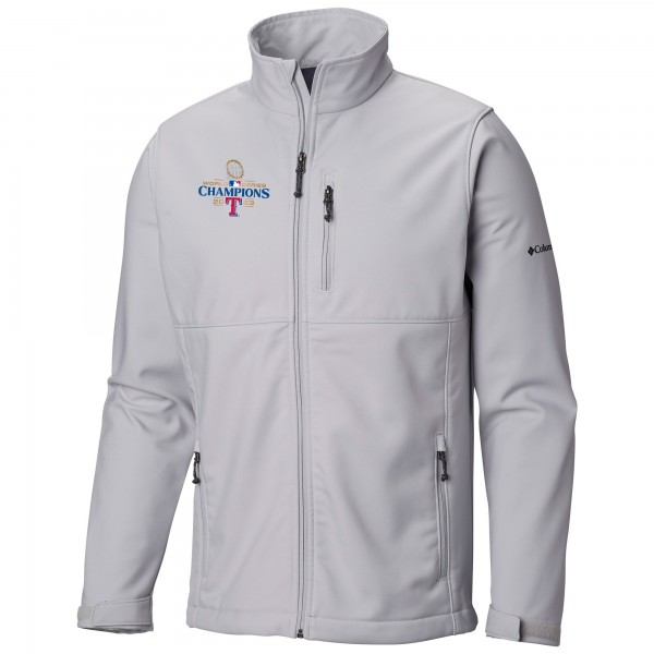 Кофта на молнии Texas Rangers Columbia 2023 World Series Champions Ascender - Gray