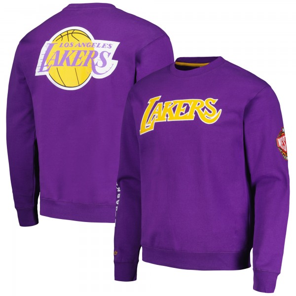 Кофта Los Angeles Lakers Mitchell & Ness Hardwood Classics There and Back - Purple