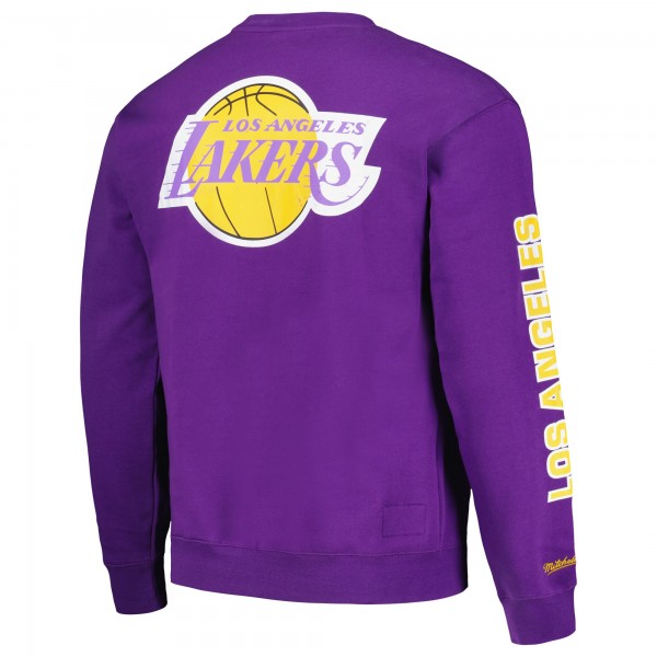 Кофта Los Angeles Lakers Mitchell & Ness Hardwood Classics There and Back - Purple