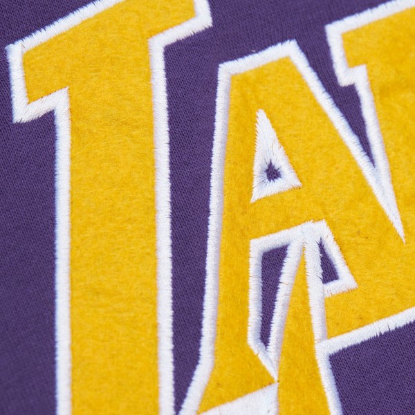 Кофта Los Angeles Lakers Mitchell & Ness Hardwood Classics There and Back - Purple