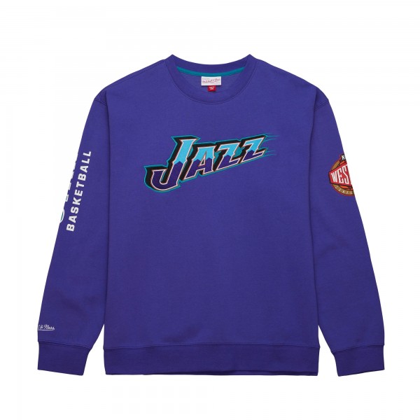 Кофта Utah Jazz Mitchell & Ness Hardwood Classics There and Back - Purple