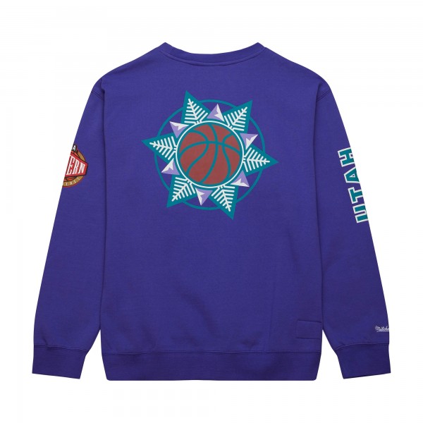 Кофта Utah Jazz Mitchell & Ness Hardwood Classics There and Back - Purple