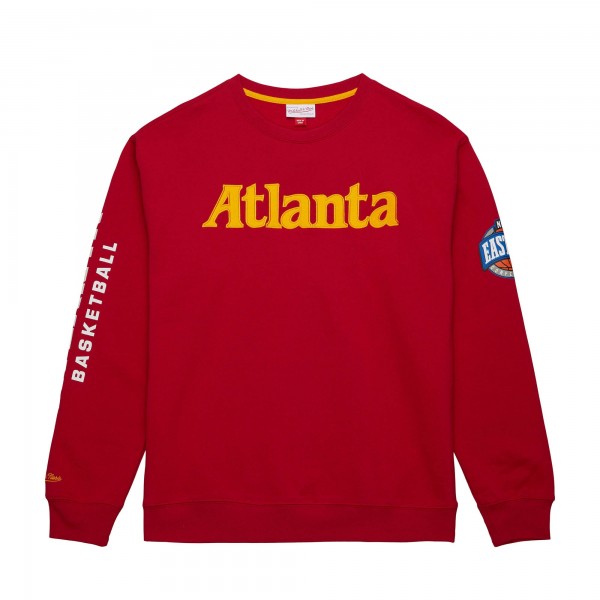 Кофта Atlanta Hawks Mitchell & Ness Hardwood Classics There and Back - Teal
