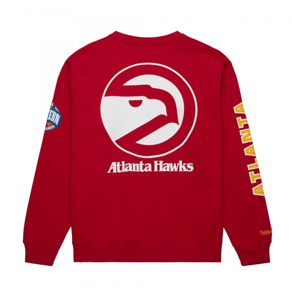 Кофта Atlanta Hawks Mitchell & Ness Hardwood Classics There and Back - Teal