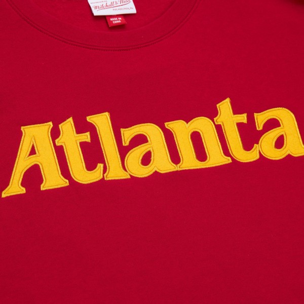 Кофта Atlanta Hawks Mitchell & Ness Hardwood Classics There and Back - Teal