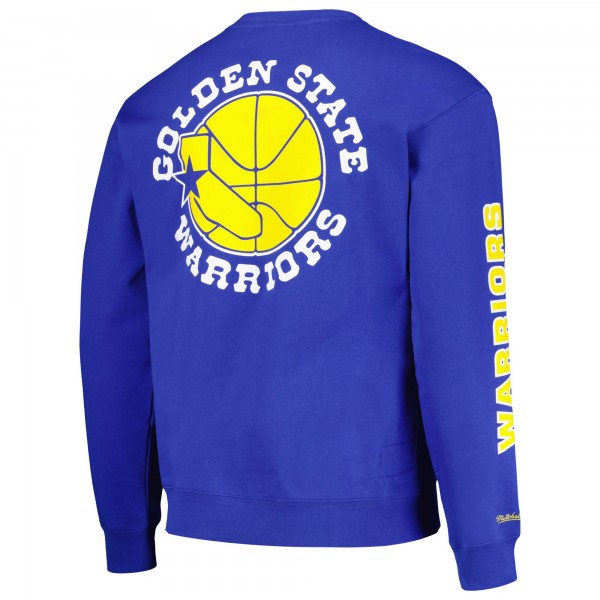 Кофта Golden State Warriors Mitchell & Ness Hardwood Classics There and Back - Royal