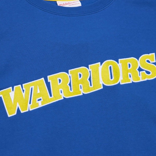 Кофта Golden State Warriors Mitchell & Ness Hardwood Classics There and Back - Royal