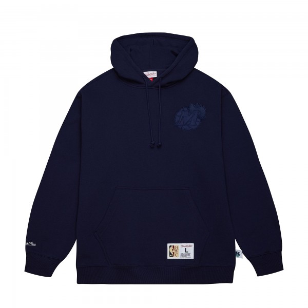 Толстовка Dallas Mavericks Mitchell & Ness Hardwood Classics Tonal - Navy
