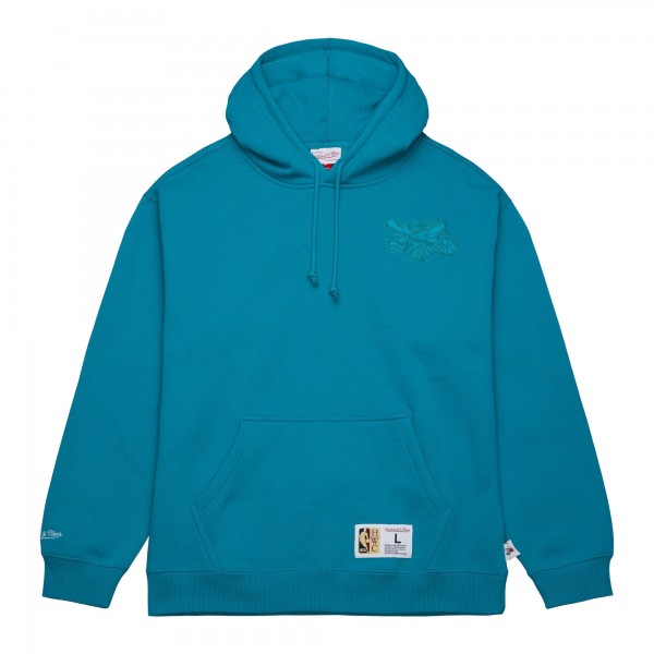 Толстовка Charlotte Hornets Mitchell & Ness Hardwood Classics Tonal - Teal