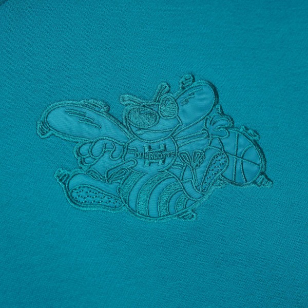 Толстовка Charlotte Hornets Mitchell & Ness Hardwood Classics Tonal - Teal