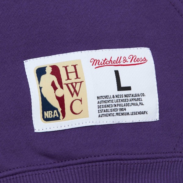 Толстовка Los Angeles Lakers Mitchell & Ness Hardwood Classics Tonal - Purple