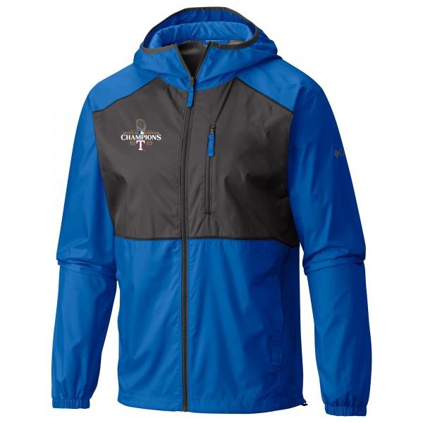 Ветровка на молнии Texas Rangers Columbia 2023 World Series Champions Flash Forward - Royal/Charcoal