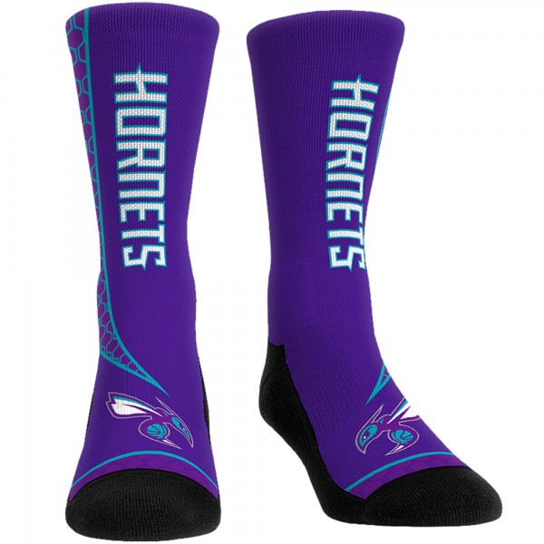 Три пары носков Charlotte Hornets Rock Em Socks Unisex 2023/24 City Edition Ultimate Jersey