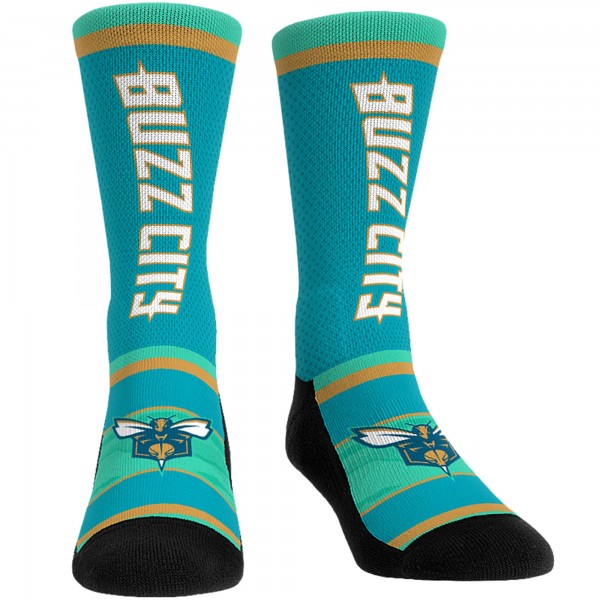 Три пары носков Charlotte Hornets Rock Em Socks Unisex 2023/24 City Edition Ultimate Jersey