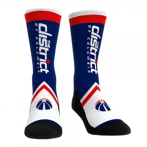 Три пары носков Washington Wizards Rock Em Socks Unisex 2023/24 City Edition Ultimate Jersey