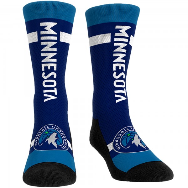 Три пары носков Minnesota Timberwolves Rock Em Socks Unisex 2023/24 City Edition Ultimate Jersey