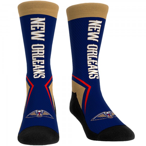 Три пары носков New Orleans Pelicans Rock Em Socks Unisex 2023/24 City Edition Ultimate Jersey