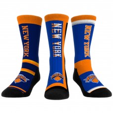 Три пары носков New York Knicks Rock Em Socks Unisex 2023/24 City Edition Ultimate Jersey
