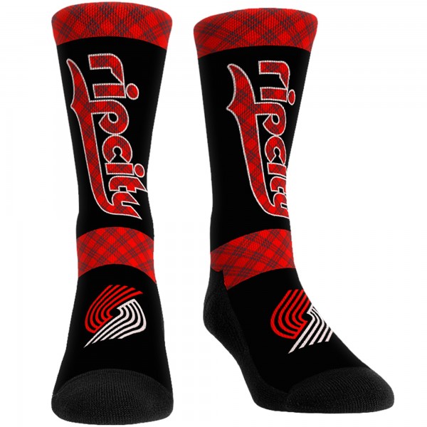 Три пары носков Portland Trail Blazers Rock Em Socks Unisex 2023/24 City Edition Ultimate Jersey