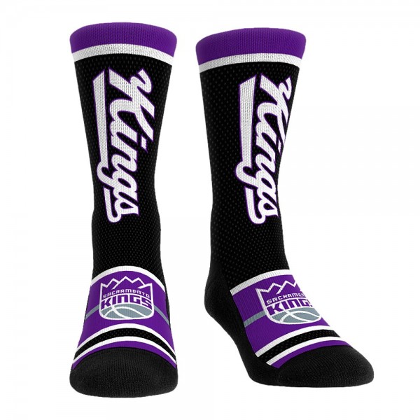 Три пары носков Sacramento Kings Rock Em Socks Unisex 2023/24 City Edition Ultimate Jersey