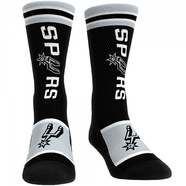 Три пары носков San Antonio Spurs Rock Em Socks Unisex 2023/24 City Edition Ultimate Jersey