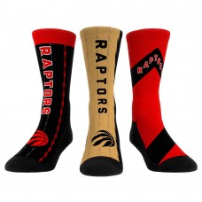Три пары носков Toronto Raptors Rock Em Socks Unisex 2023/24 City Edition Ultimate Jersey