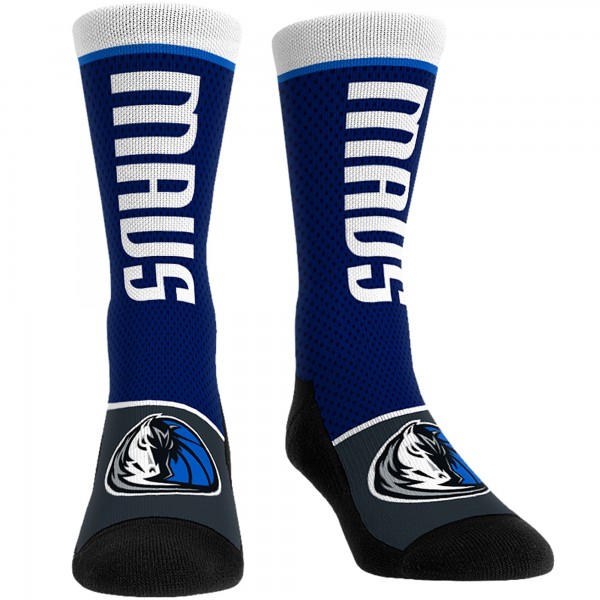 Три пары носков Dallas Mavericks Rock Em Socks Unisex 2023/24 City Edition Ultimate Jersey