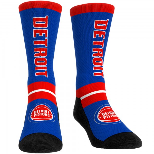 Три пары носков Detroit Pistons Rock Em Socks Unisex 2023/24 City Edition Ultimate Jersey