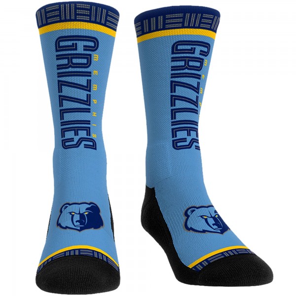 Три пары носков Memphis Grizzlies Rock Em Socks Unisex 2023/24 City Edition Ultimate Jersey