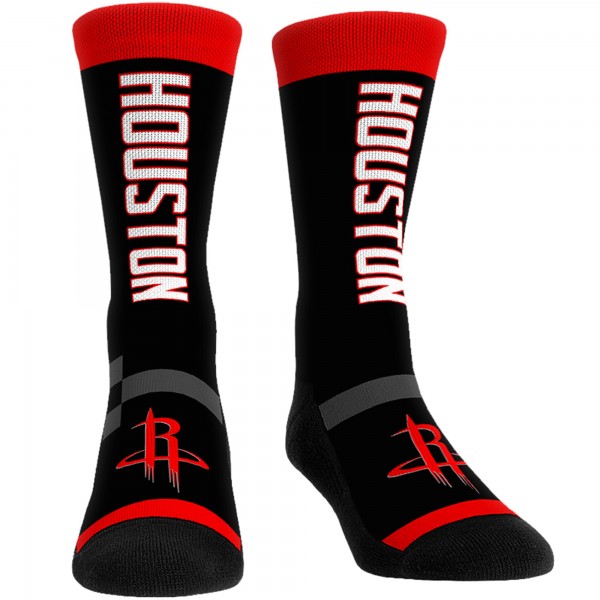 Три пары носков Houston Rockets Rock Em Socks Unisex 2023/24 City Edition Ultimate Jersey