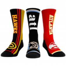 Три пары носков Atlanta Hawks Rock Em Socks Unisex 2023/24 City Edition Ultimate Jersey