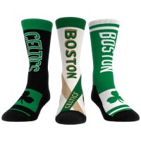 Три пары носков Boston Celtics Rock Em Socks Unisex 2023/24 City Edition Ultimate Jersey