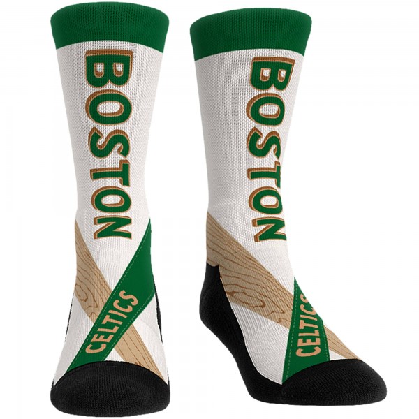 Три пары носков Boston Celtics Rock Em Socks Unisex 2023/24 City Edition Ultimate Jersey