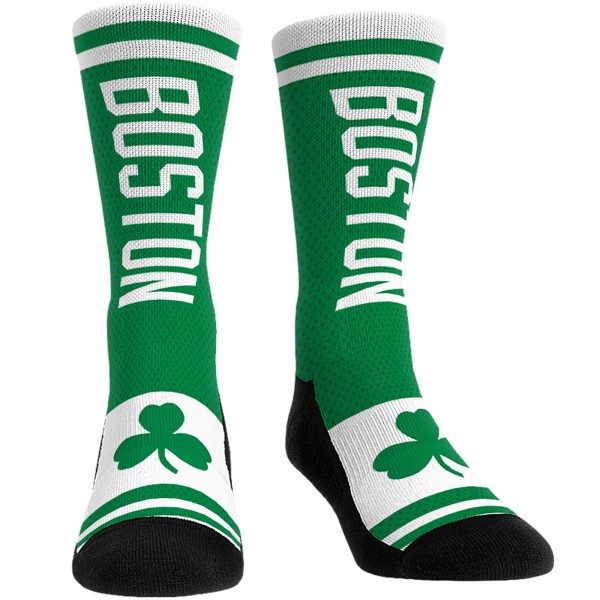 Три пары носков Boston Celtics Rock Em Socks Unisex 2023/24 City Edition Ultimate Jersey