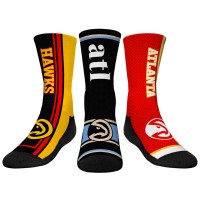 Три пары носков Atlanta Hawks Rock Em Socks Youth 2023/24 City Edition Ultimate Jersey
