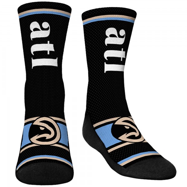 Три пары носков Atlanta Hawks Rock Em Socks Youth 2023/24 City Edition Ultimate Jersey