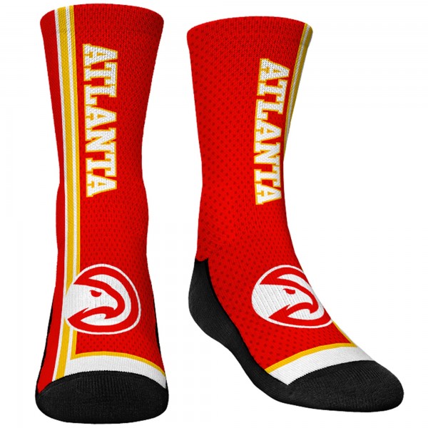 Три пары носков Atlanta Hawks Rock Em Socks Youth 2023/24 City Edition Ultimate Jersey