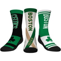 Три пары носков Boston Celtics Rock Em Socks Youth 2023/24 City Edition Ultimate Jersey