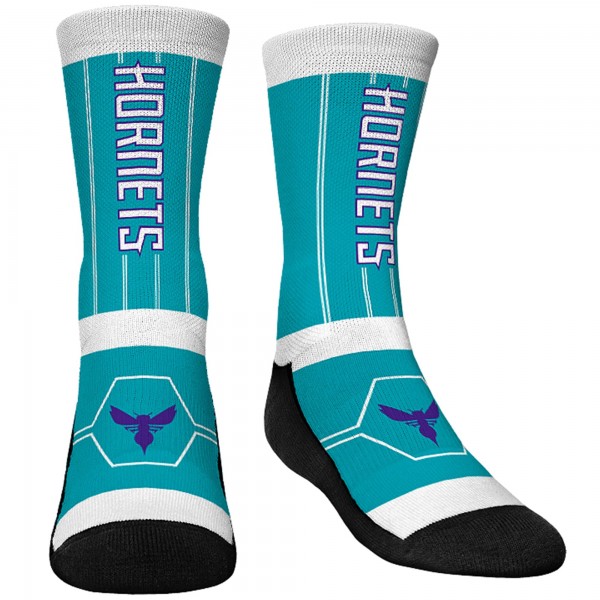 Три пары носков Charlotte Hornets Rock Em Socks Youth 2023/24 City Edition Ultimate Jersey