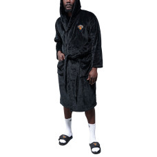 Unisex New York Knicks ISlide Black Fleece Phantom Robe
