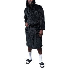 Unisex San Antonio Spurs ISlide Black Fleece Phantom Robe