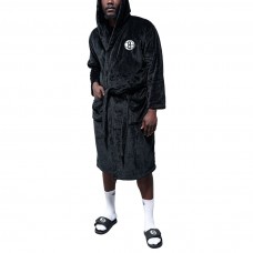 Халат Brooklyn Nets ISlide Unisex Fleece Phantom - Black